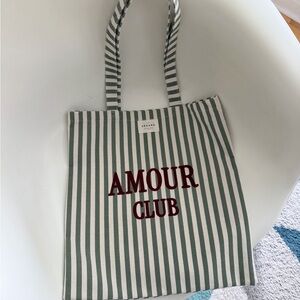 Sezane Amour Club Tote Bag